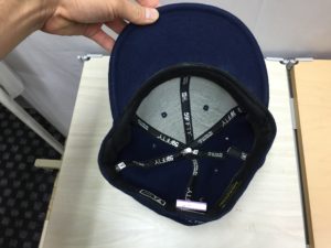 Supreme × New Era クリーニング事例 ビフォー