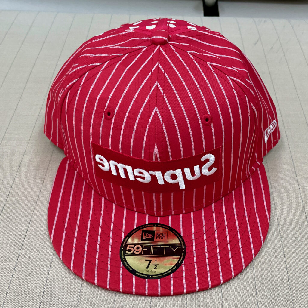 Supreme × New Era キャップのクリーニング